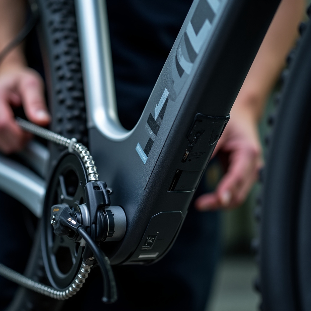 Serwis roweru elektrycznego z silnikiem Bosch Performance Line